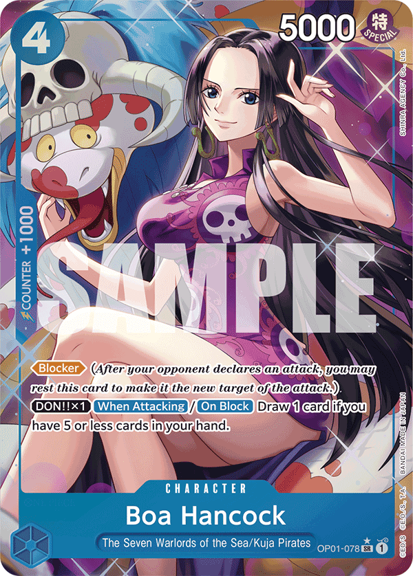 Boa Hancock (OP01-078) (Alternate Art)