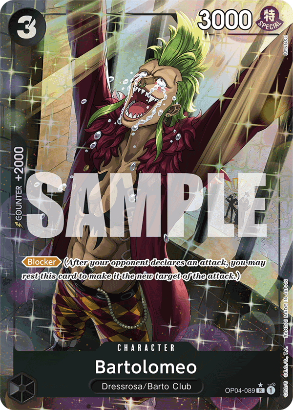 Bartolomeo (OP04-089) (Alternate Art)