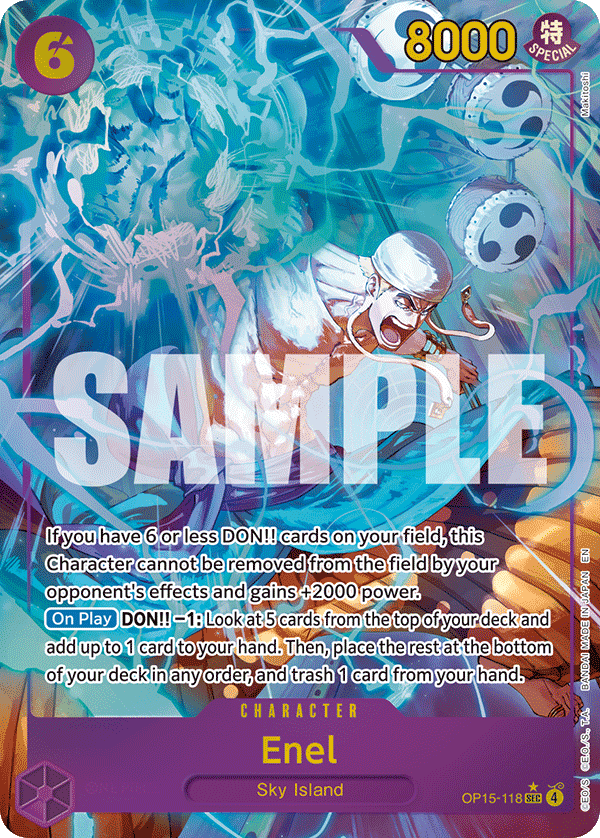 Enel (OP15-118) (Alternate Art)