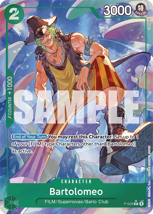 Bartolomeo (P-029) (Full Art)